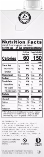 Tazo® Chai Skinny Latte Black Tea Concentrate Perspective: right