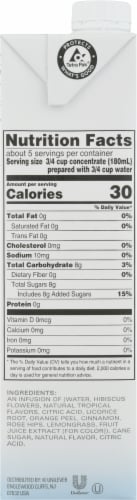 Tazo® Iced Passion® Caffeine-Free Herbal Tea Concentrate Perspective: right