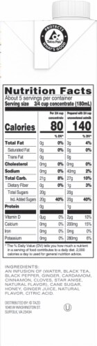 Tazo® Pumpkin Spice Chai Latte Concentrate Perspective: right