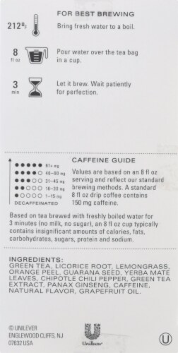 Tazo® Energize Green Tea Bags Perspective: right