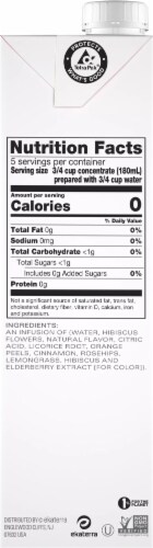 Tazo® Iced Passion Unsweetened Herbal Tea Concentrate Perspective: right