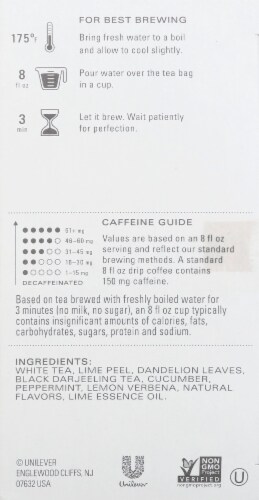 Tazo Cucumber White Tea Perspective: right