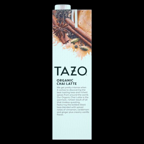 Tazo® Organic Chai Latte Black Tea Concentrate Perspective: right