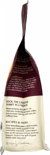 Teeccino Caffine Free Hazelnut Medium Roast Herbal Ground Coffee Perspective: right