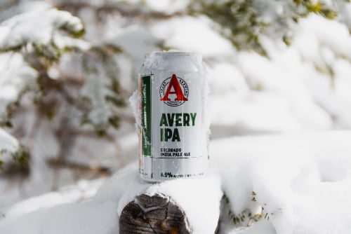 Avery Brewing Co. India Pale Ale Perspective: right