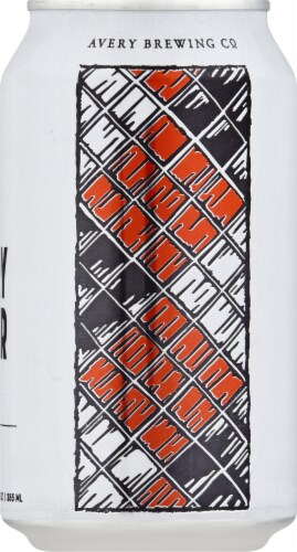 Avery Brewing Co. Lager Perspective: right