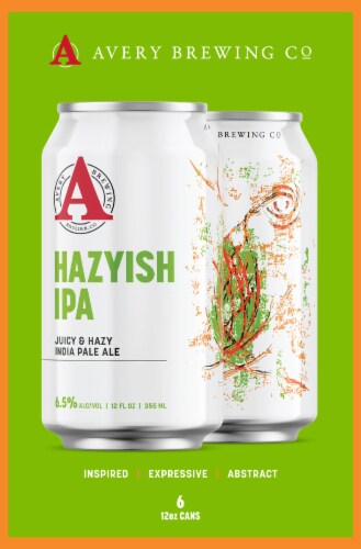 Avery Brewing Co. Hazyish IPA Perspective: right