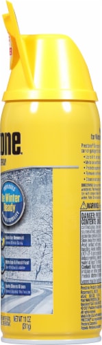 Prestone® Windshield Spray De-Icer With Scraper Perspective: right