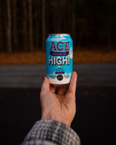 Ace Cider™ High! Imperial Apple Cider Perspective: right
