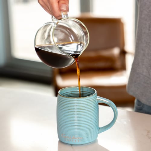 Caribou Coffee Caribou Blend Medium Roast Whole Bean Coffee Perspective: right
