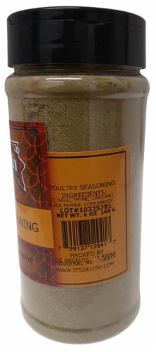 It's Delish Poultry Seasoning Perspective: right