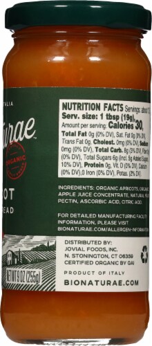 Bionaturae® Organic Apricot Fruit Spread Perspective: right