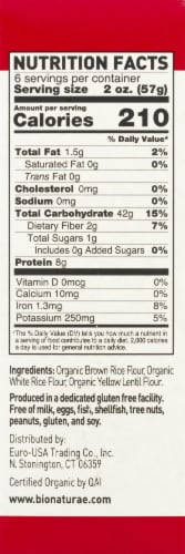 Bionaturae Organic Gluten Free Penne Rigate Perspective: right