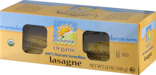 Bionaturae Organic Lasagne Pasta Perspective: right