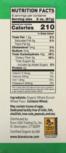 Bionaturae Organic Whole Wheat Fusilli Perspective: right