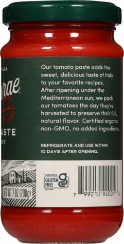 Bionaturae® No Salt Added Organic Tomato Paste Perspective: right