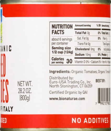 Bionaturae Organic Crushed Tomatoes Perspective: right