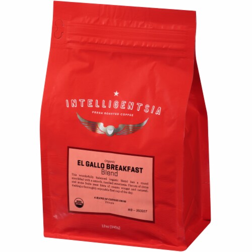 Intelligentsia Organic El Gallo Breakfast Blend Coffee Perspective: right