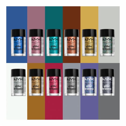 NYX Professional Makeup Glitter Brilliance Face + Body Glitter 9 Red Perspective: right