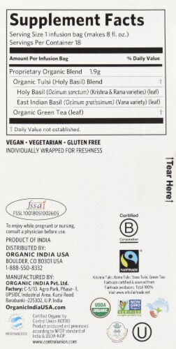 Organic India­™ Tulsa Green Tea Perspective: right