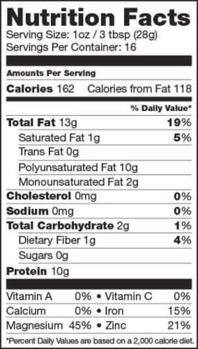 Sunfood Raw Organic Shelled Hemp Seeds Perspective: right