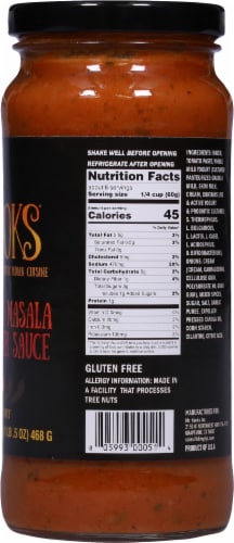 Mr. Kook's Tikka Masala Sauce Perspective: right