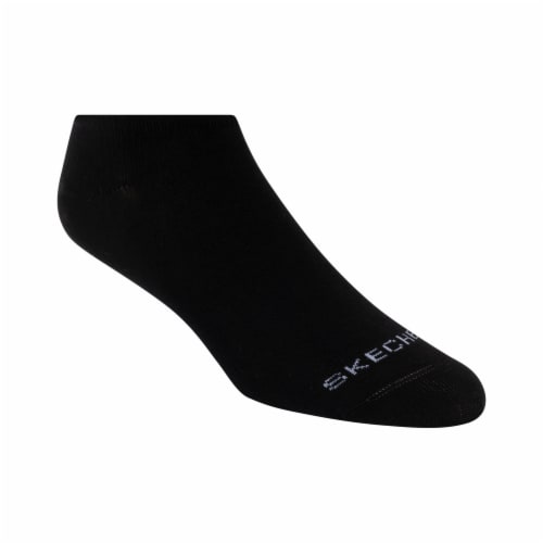 Skechers Active™ Cotton Blend No Show Socks - White Perspective: right