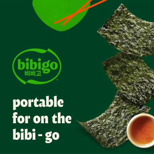 Bibigo Sesame Flavor Seaweed Snacks Perspective: right