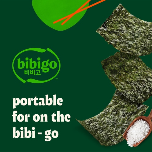Bibigo Sea Salt Seaweed Snack Perspective: right
