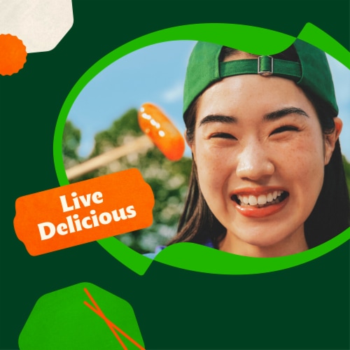 Bibigo Frozen Tteokbokki Rice Cakes with Sweet & Spicy Sauce Perspective: right