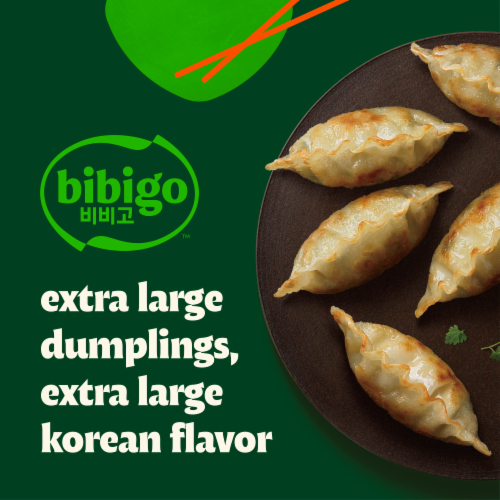 Bibigo Mandu Pork & Vegetable Dumplings Perspective: right