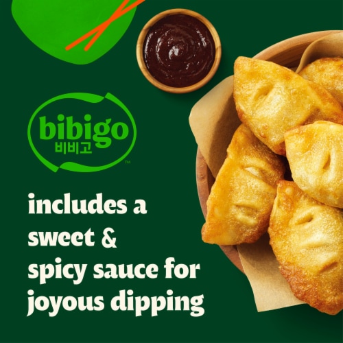 Bibigo Bulgogi Chicken & Vegetable Crispy Dumpling Bites Perspective: right
