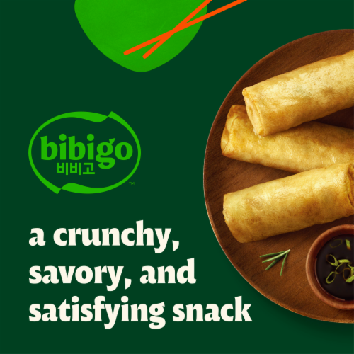 Bibigo Crispy Vegetable Mini Spring Rolls Perspective: right