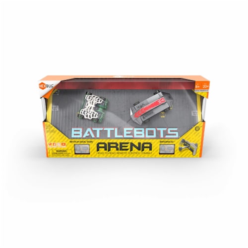 Hexbug Battlebots Arena Witch Doctor Vs Bronco 1 Unit Fry s