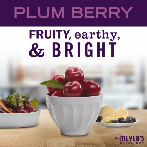 MRS MEYERS CLEAN DAY Hand Lotion Plum Berry Perspective: right