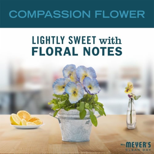 Mrs. Meyer's Clean Day Multi Surface Cleaner, Compassion Flower Perspective: right