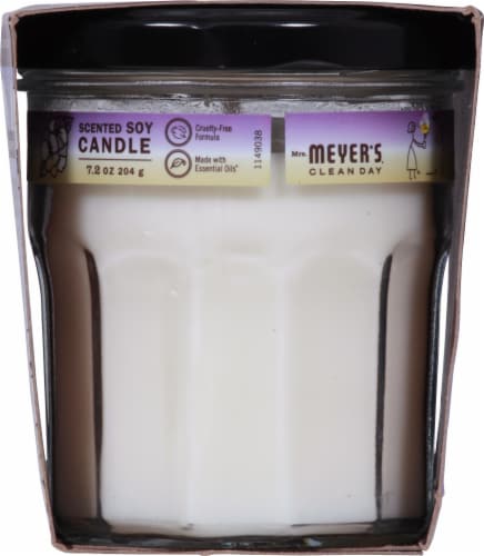 Mrs. Meyers® Clean Day Compassion Flower Scented Soy Candle Perspective: right