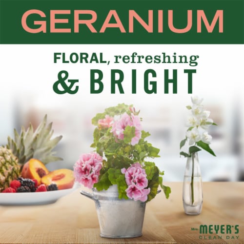 Mrs. Meyer's Clean Day Geranium Multi-Surface Everyday Cleaner Perspective: right