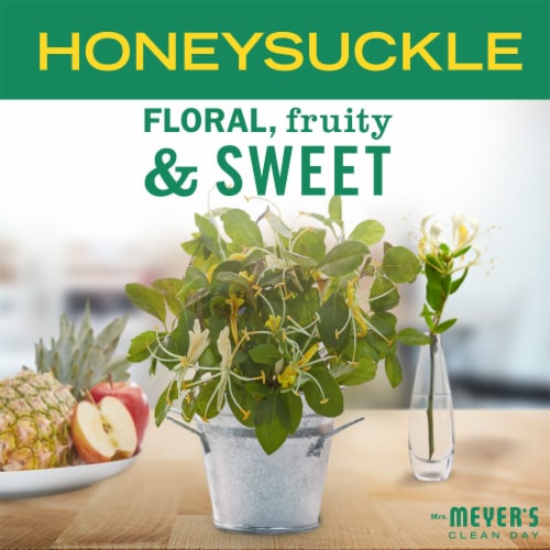 Mrs. Meyer's Clean Day Honeysuckle Liquid Dish Soap Perspective: right