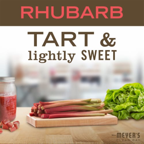 Mrs. Meyer's Clean Day Rhubarb Scent Liquid Hand Soap Perspective: right