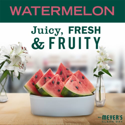 Mrs. Meyer's Clean Day Watermelon Scent Foaming Hand Soap Perspective: right
