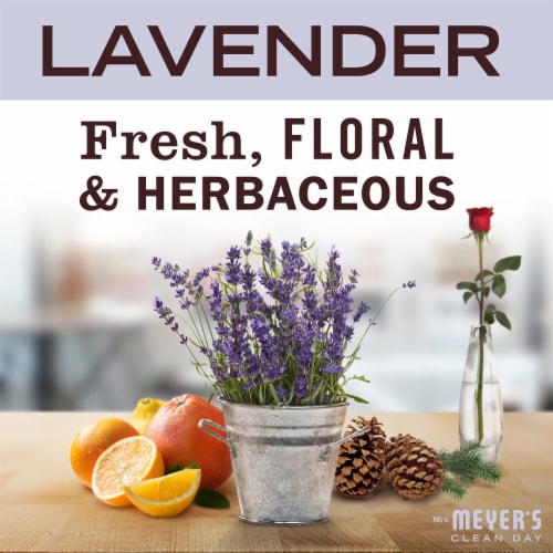 Mrs. Meyer's Clean Day Lavender Scent Room Freshener Perspective: right