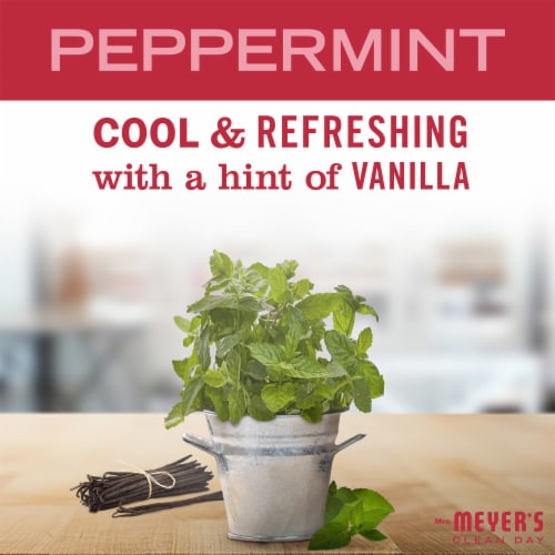 Mrs. Meyer's Clean Day Peppermint Liquid Dish Soap Perspective: right