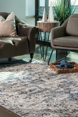 United Weavers of America Eternity Callisto Beige Area Rectangle Rug Perspective: right