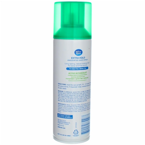 White Rain® Extra Hold Unscented Hair Spray Perspective: right