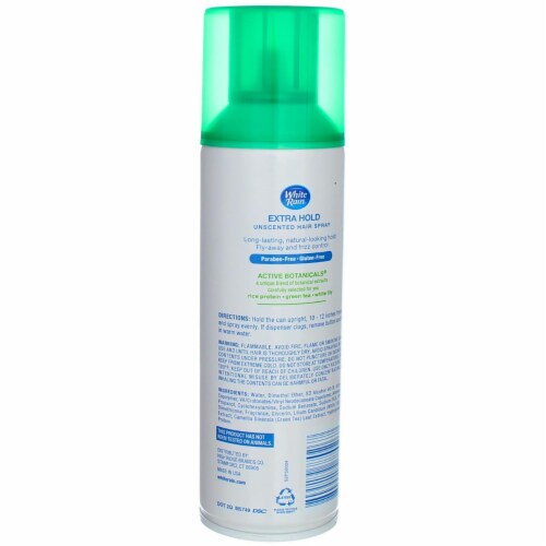 White Rain® Extra Hold Unscented Hair Spray Perspective: right
