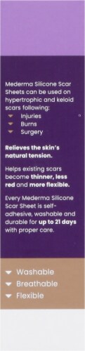 Mederma® Medical Grade Small Silicone Scar Sheet Perspective: right