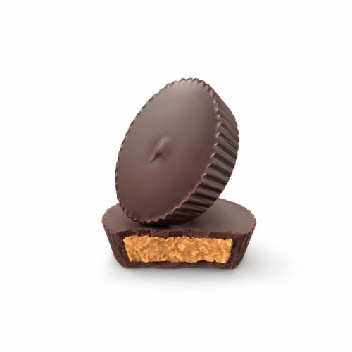 LILY'S Dark Chocolate Peanut Butter Cups Perspective: right