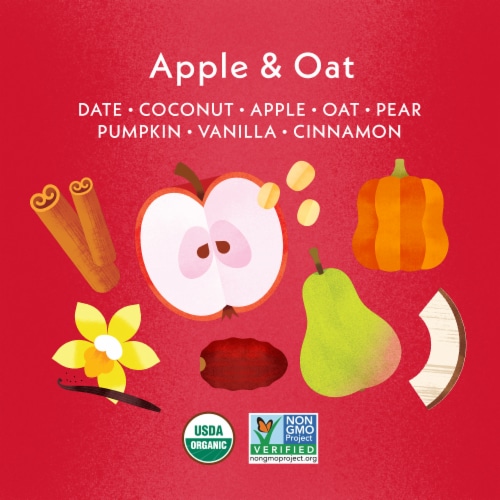 Once Upon a Farm™ Apple & Oat Soft-Baked Bars Perspective: right