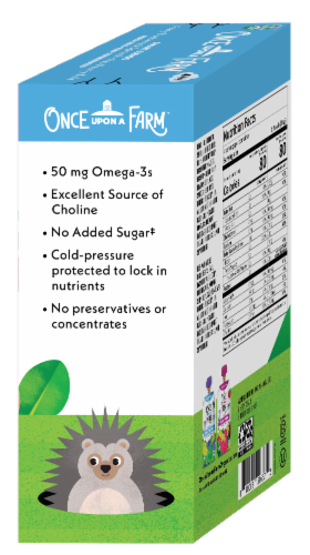 Once Upon A Farm™ Organic Smart Blends Variety Pack Food Pouch (4 Pack) Perspective: right